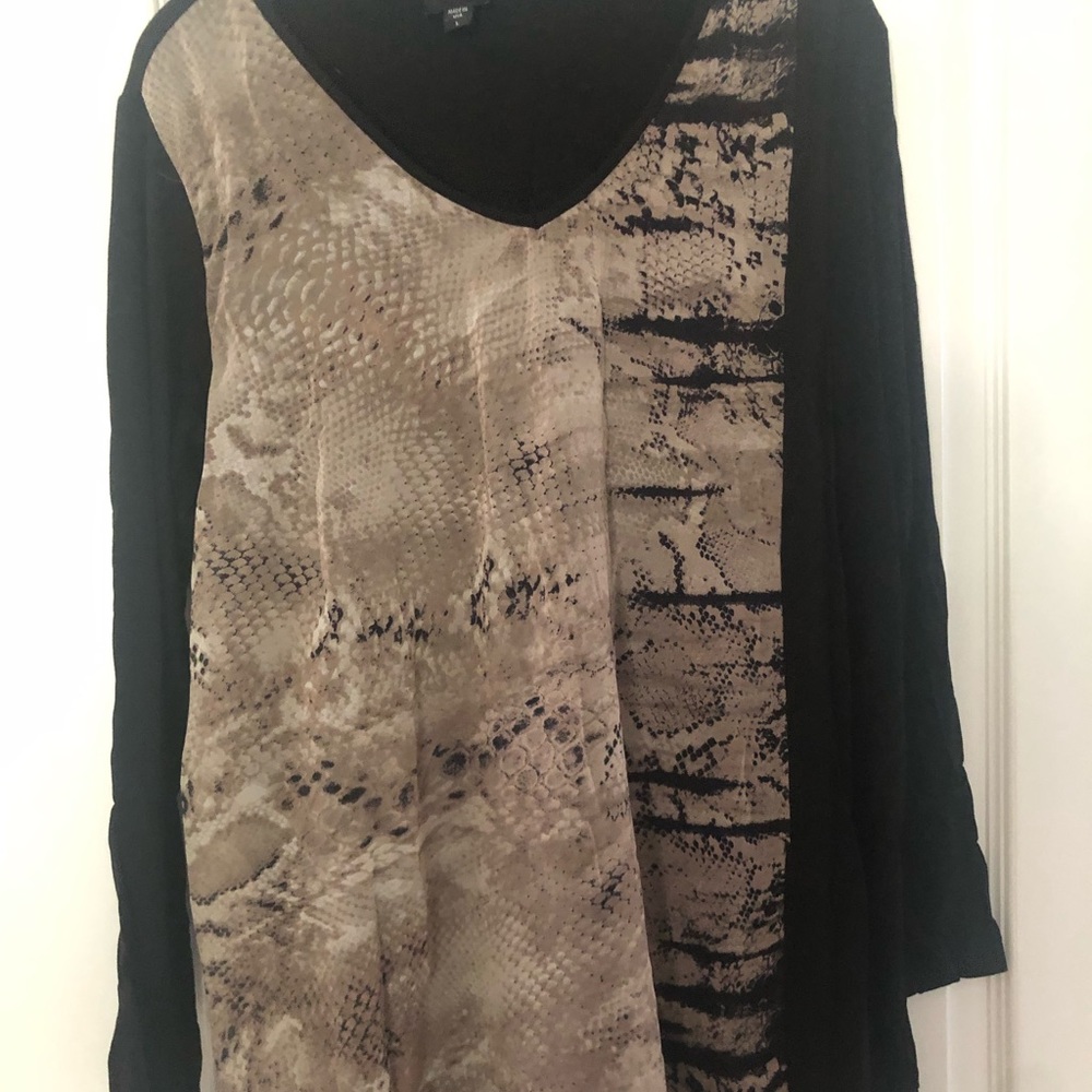 Olian chiffon Maternity tunic